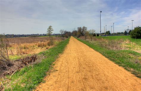 Straight Path on the Military Ridge State Trail image - Free stock ...