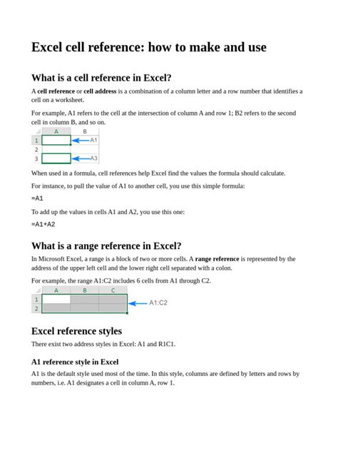 Using Cell References in Excel Formulas 的图像结果