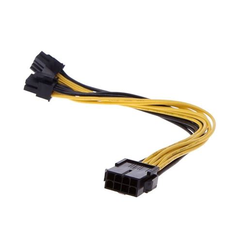 Profancity PCI-E PCIE 8P Female to 2 Port Dual 8Pin 6+2P Male GPU ...