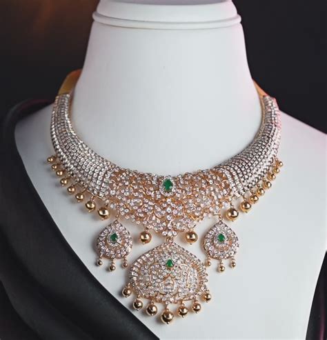 Opulent Diamond Necklace | Darpan Mangatrai – Darpan Mangatrai Pearls ...