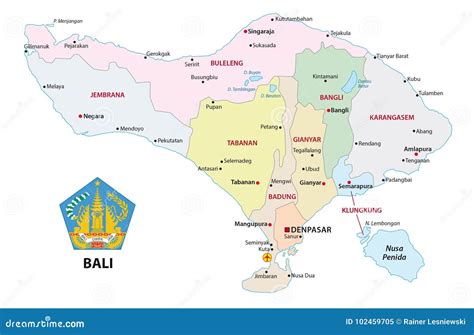 Map Kecamatan Bali