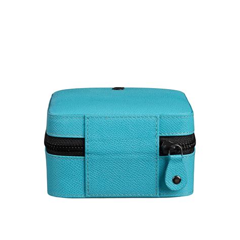 Compact Luxury Jewellery Box with Zip | Velvet-Lined Travel Jewellery ...