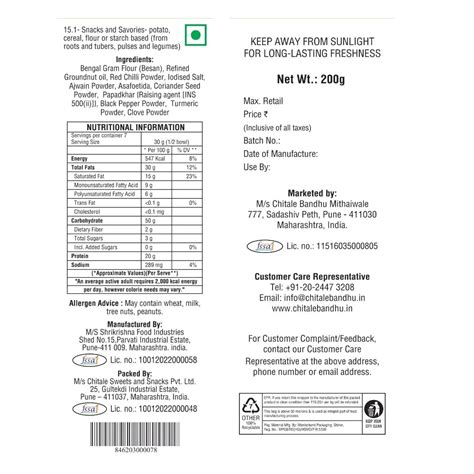 Chitale Bandhu Masala Shev