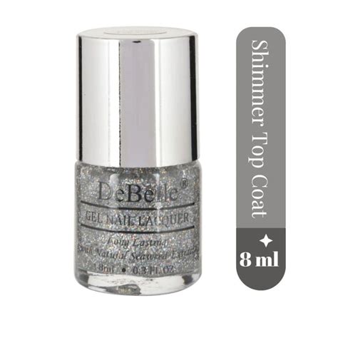 DeBelle Gel Nail Polish Holographic Top Coat - Shimmer Top Coat ...
