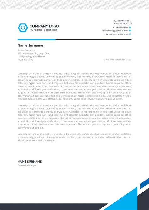 Letter Header Format 的图像结果