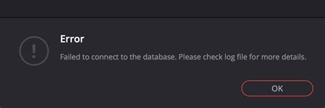 Image result for Local Database Database Is Incompatible DaVinci Fix