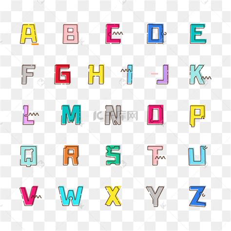 26个英文字母设计|平面|字体/字形|小美先生 - 原创作品 - 站酷 (ZCOOL)
