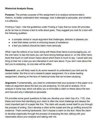 Rhetorical Analysis Example 的图像结果