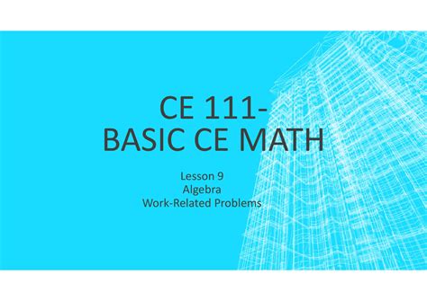Image result for Algebra Work Rate Problems