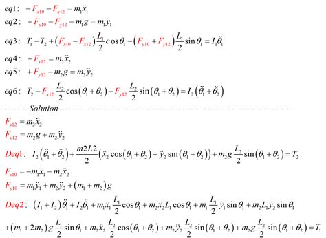Image result for Dynamics Equations Acceleration