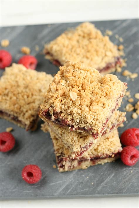 EASY Raspberry Oatmeal Bars | A Farmgirl's Kitchen