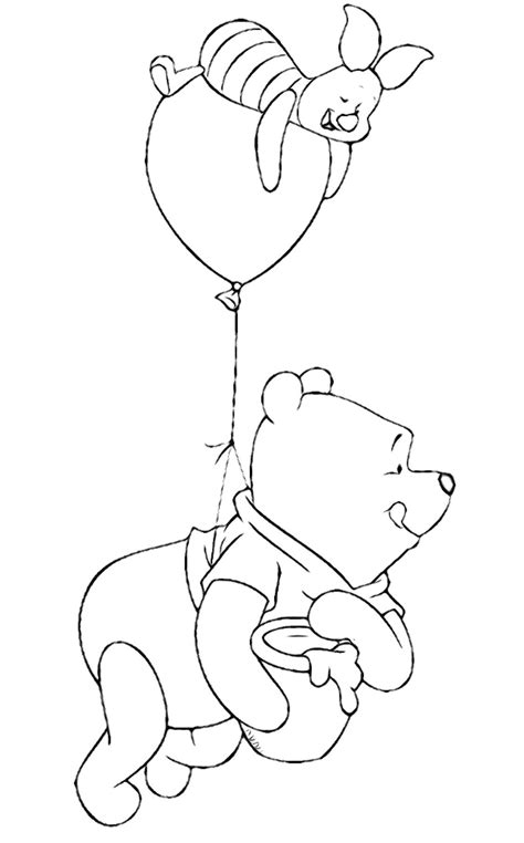 Winnie the Pooh Outline