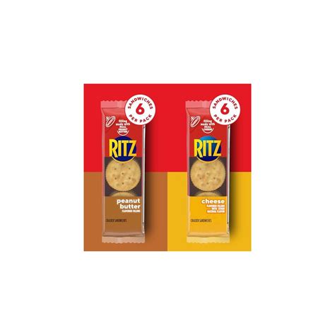 RITZ Peanut Butter and Cheese Sandwich Crackers India | Ubuy