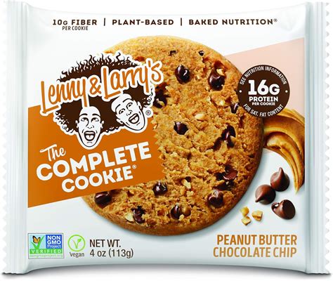 Lenny And Larry's Complete 12 Cookies, Peanut Butter Chocolate Chip ...