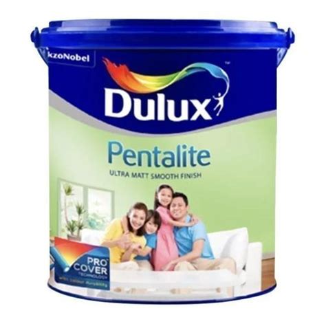 Jual CAT DULUX PENTALITE 2.5L / LILY WHITE / SANDY SHINE / SPRING SUN ...