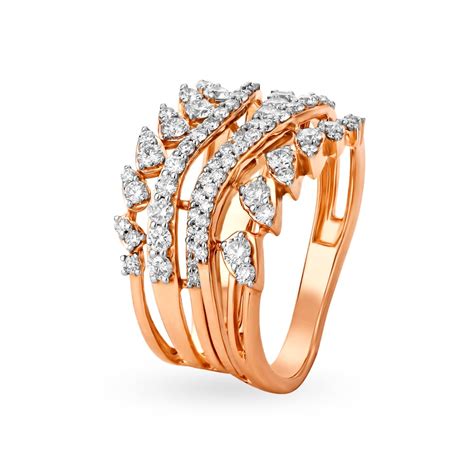 Creatively Designed Diamond Finger Ring