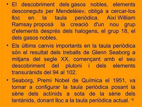 La taula periòdica dels elements | PPT