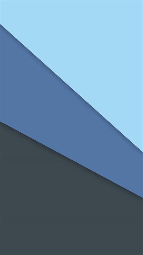 Download Iphone X Material Background Black Sky Blue | Wallpapers.com
