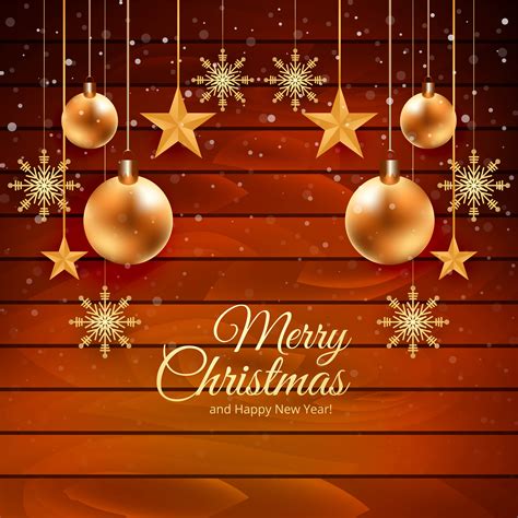 Christmas card background with wood texture design 686815 Vector Art at ...