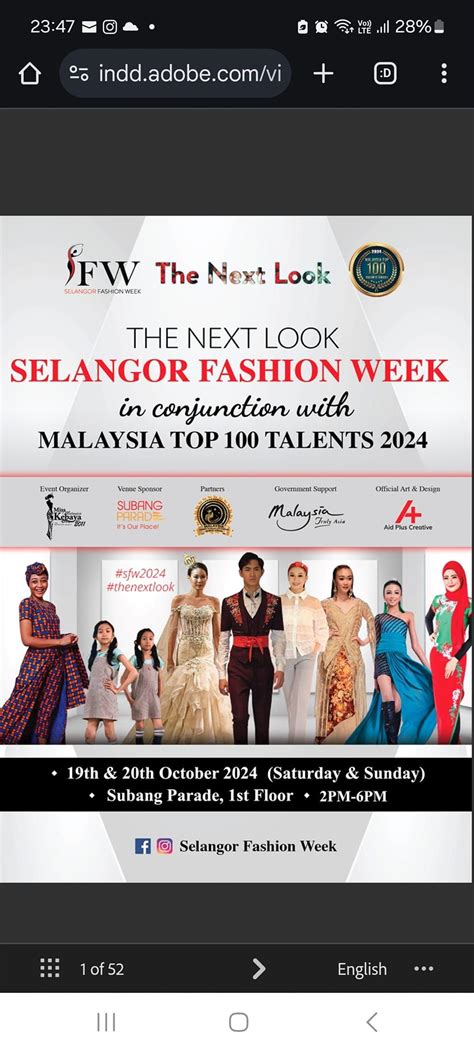 Selangor Fashion Week 2024, Subang Parade Shopping Centre, Subang Jaya ...