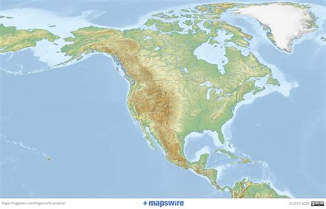 Free Maps of North America | Mapswire