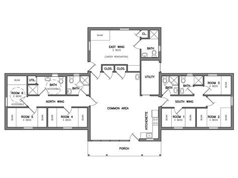 Camp Designs Floor Plans