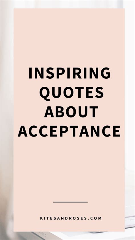 Unconditional Acceptance Quotes