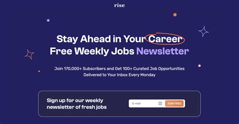 60+ Best Jobs Newsletters in 2025 - Rise