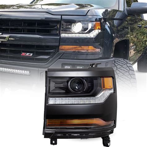 Amazon.com: TUSDAR Fits For 2016-2019 Chevy Silverado 1500 Pickup Truck ...