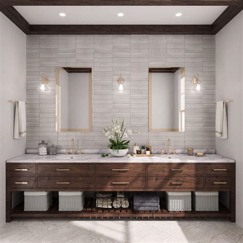 Bathroom Subway Tile Backsplash