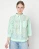 Buy Mint Green Shirts for Women by Vero Moda Online | Ajio.com
