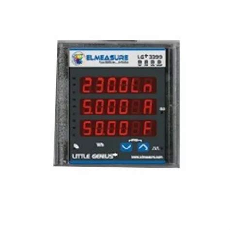 Elmeasure Digital Panel Meter - Elmeasure Dual Source Energy Meter ...