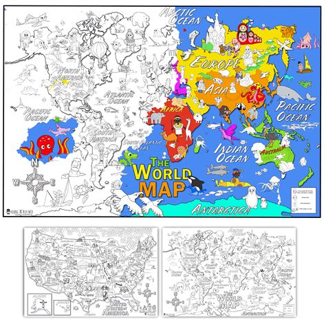 Coloring Pages Usa Map