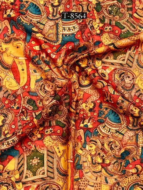 TRADITONAL PICHWAI STYLE PRINTS ON SWISS COTTON – The Wardrobe Fabrics