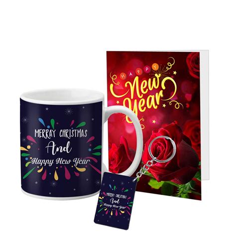 L.O.F Lords of Fashion Happy New Year White Mug Gift Set A Beautiful ...