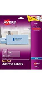 Avery White Shipping Labels for Laser Printers with TrueBlock ...