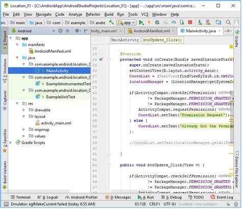 Image result for Location API in Android Studio