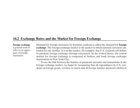 Exchange Rates and the Market for Foreign Exchange - MACRO ECONOMICS ...
