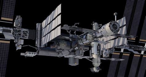 3d Model International Space Station