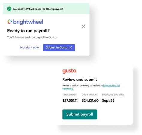 Childcare Payroll and Staff Time Tracking Software - brightwheel