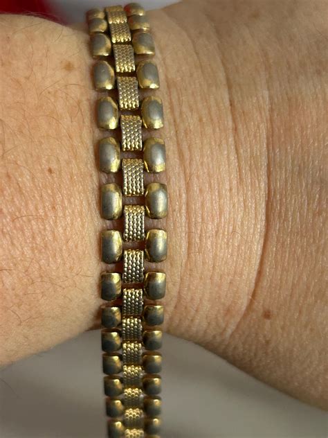 Monet Gold Bangle Bracelet, Monet Jewelry, Valentine Gift for Her, Gold ...