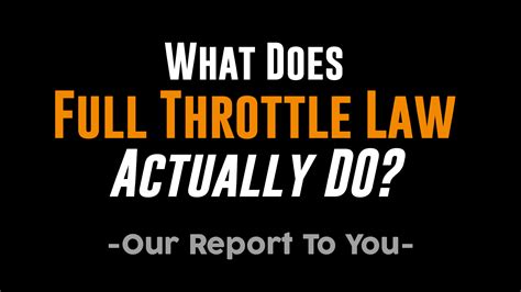 What Is Full Throttle Definition at Johnnie Hart blog