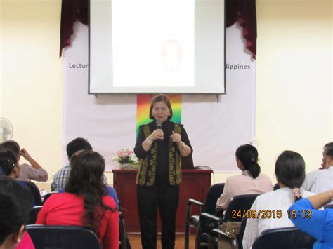 Lecture Series on History and Tradition of Philippines (23-24 May 2019 ...