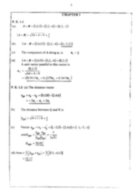 SOLUTION: Elements of electromagnetics matthew sadiku 3rd edition ...