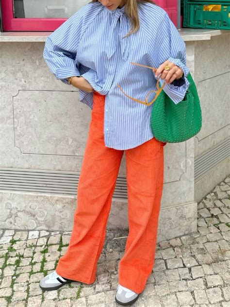 IG: @guiomar.oliveirasantos | Orange clothing women, Orange skirt ...