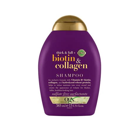 Buy OGX Thick & Full + Biotin & Collagen Shampoo 385ml · Australia