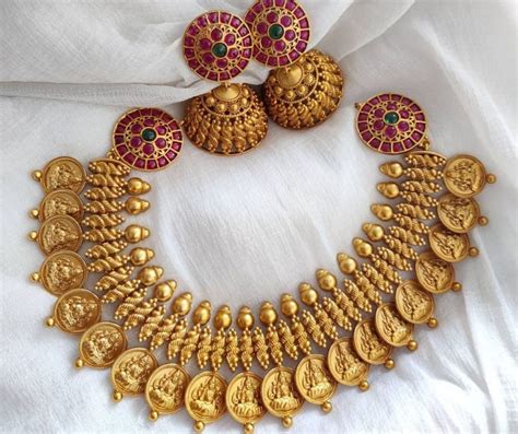 Ultimate Antique Necklace Sets Designs Online | South Indian Jewels