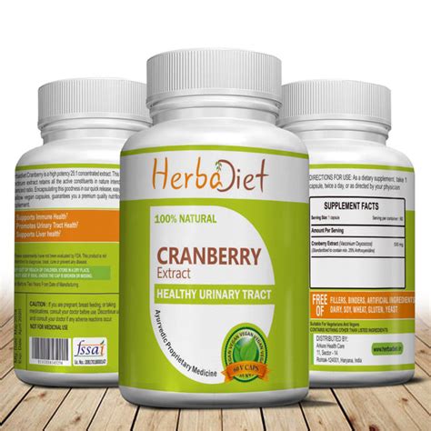 Cranberry Juice Super Strength Capsules Cystitis UTI Bladder Kidney ...