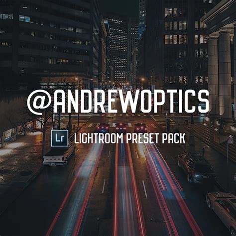 AndrewOptics Lightroom Preset Pack — AndrewOptics