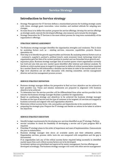 Image result for Service Strategy Example